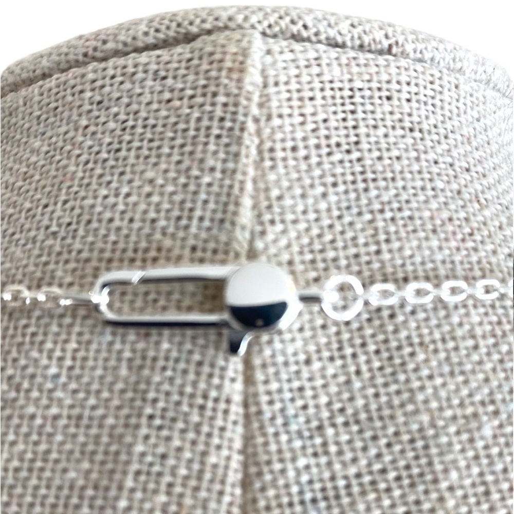 Authentic Gucci 925 Sterling Silver Logo Necklace - Picture 3 of 6